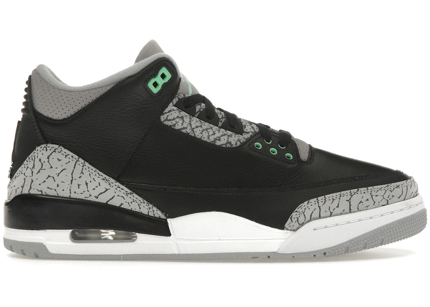 BRAND NEW STEAL - Jordan 3 Retro Green Glow