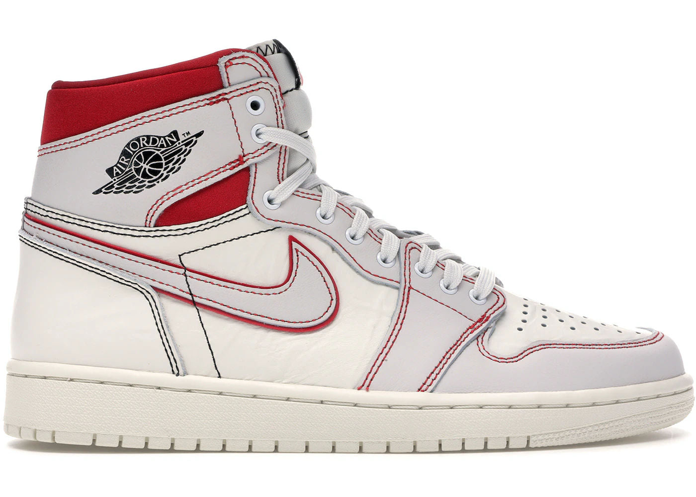 Jordan 1 Retro High Phantom Gym Red - Preowned