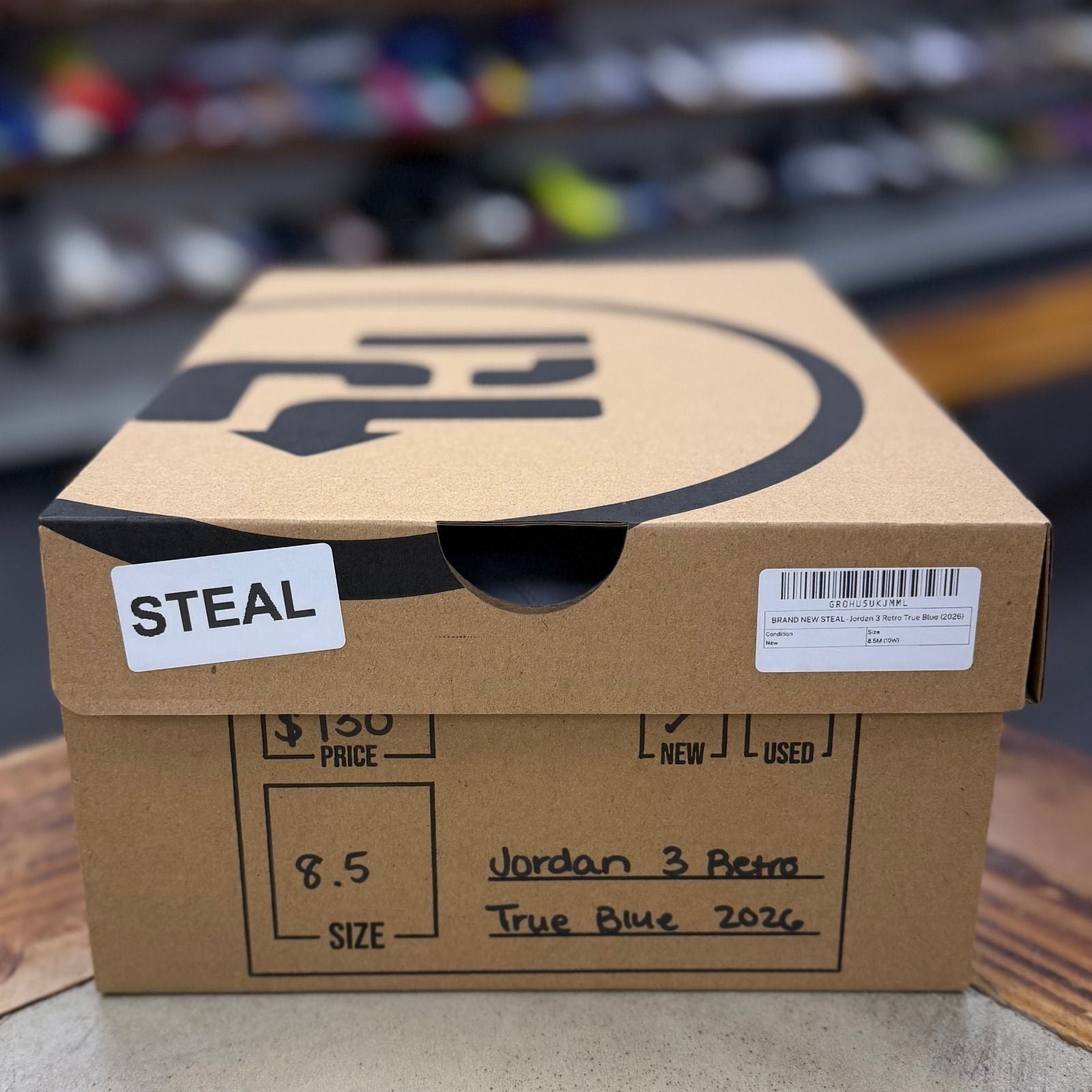 BRAND NEW STEAL - Jordan 3 Retro True Blue (2026)