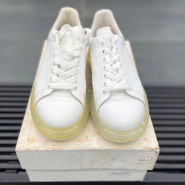 Alexander McQueen Oversized White Clear Sole - Preowned