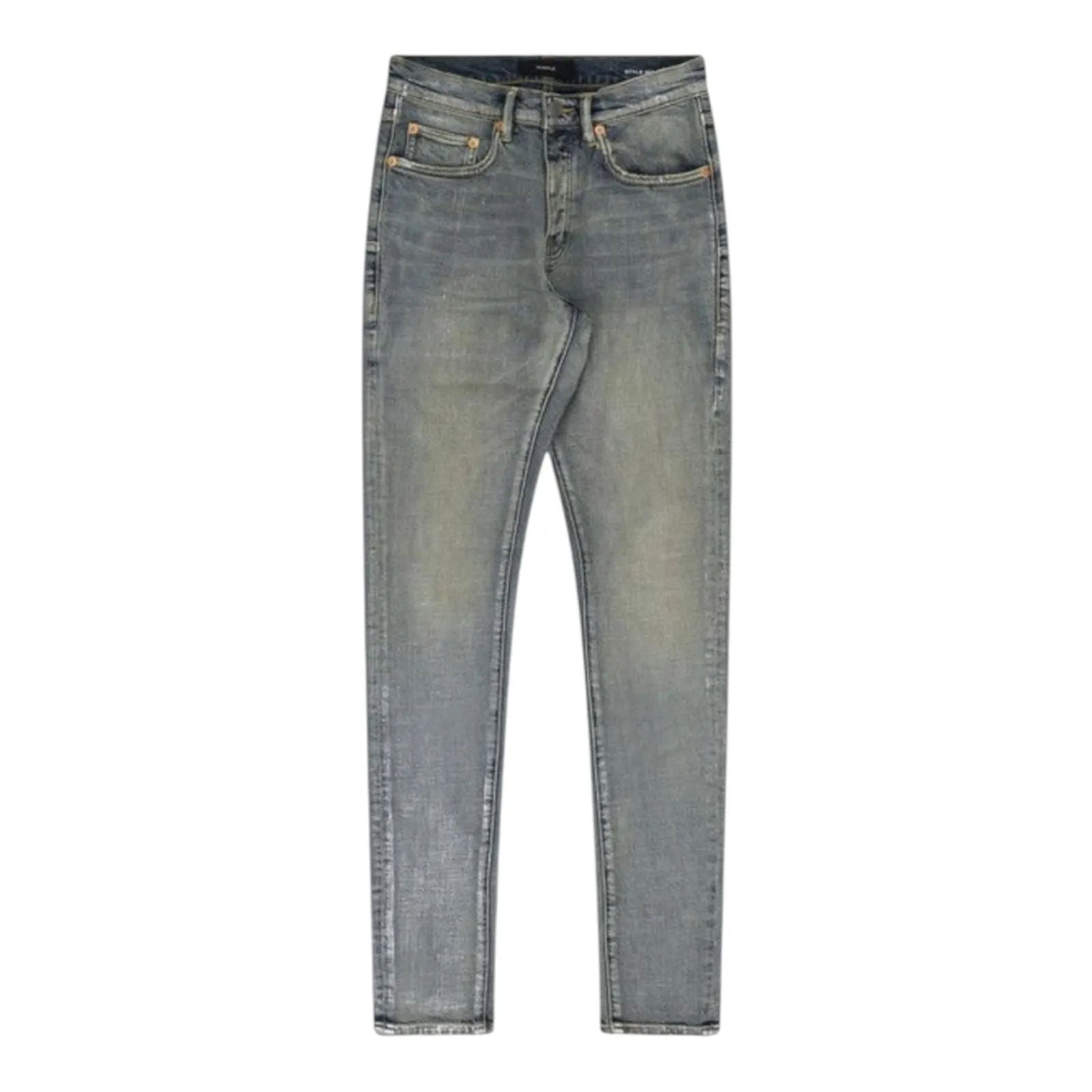 Purple Brand Skinny Jeans (Indigo Metallic Silver)