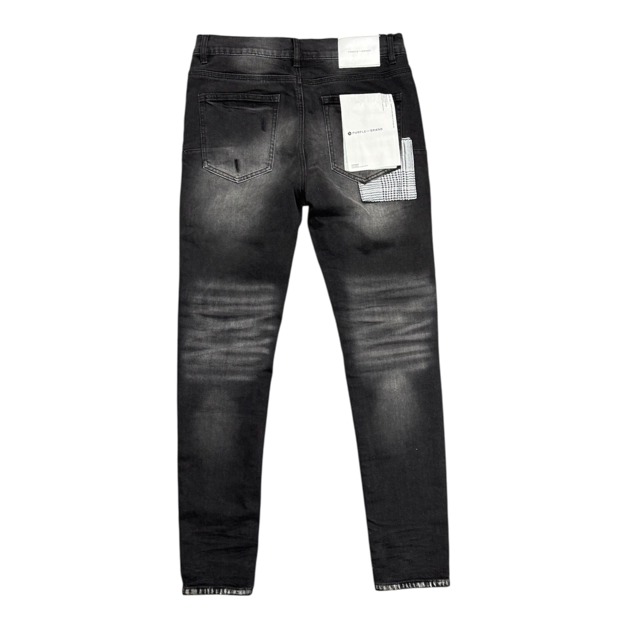 Purple Silver Patch Denim (Black/Grey) - Preowned
