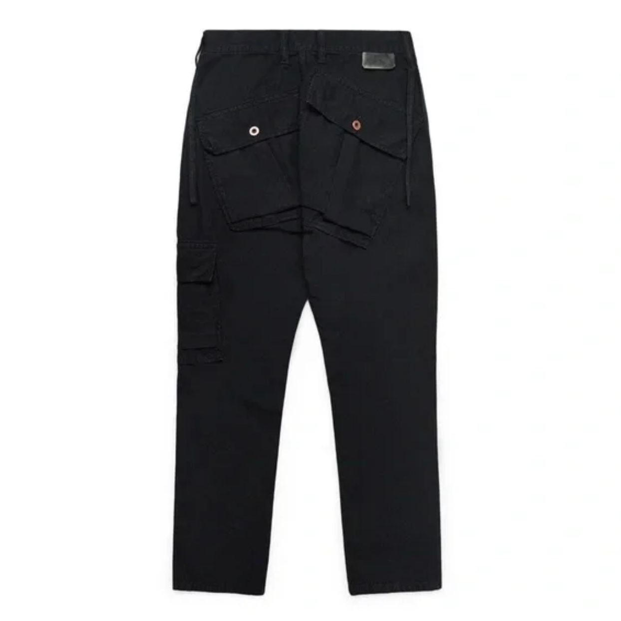 Kapital Light Canvas Ringoman Cargo Pants (Black)