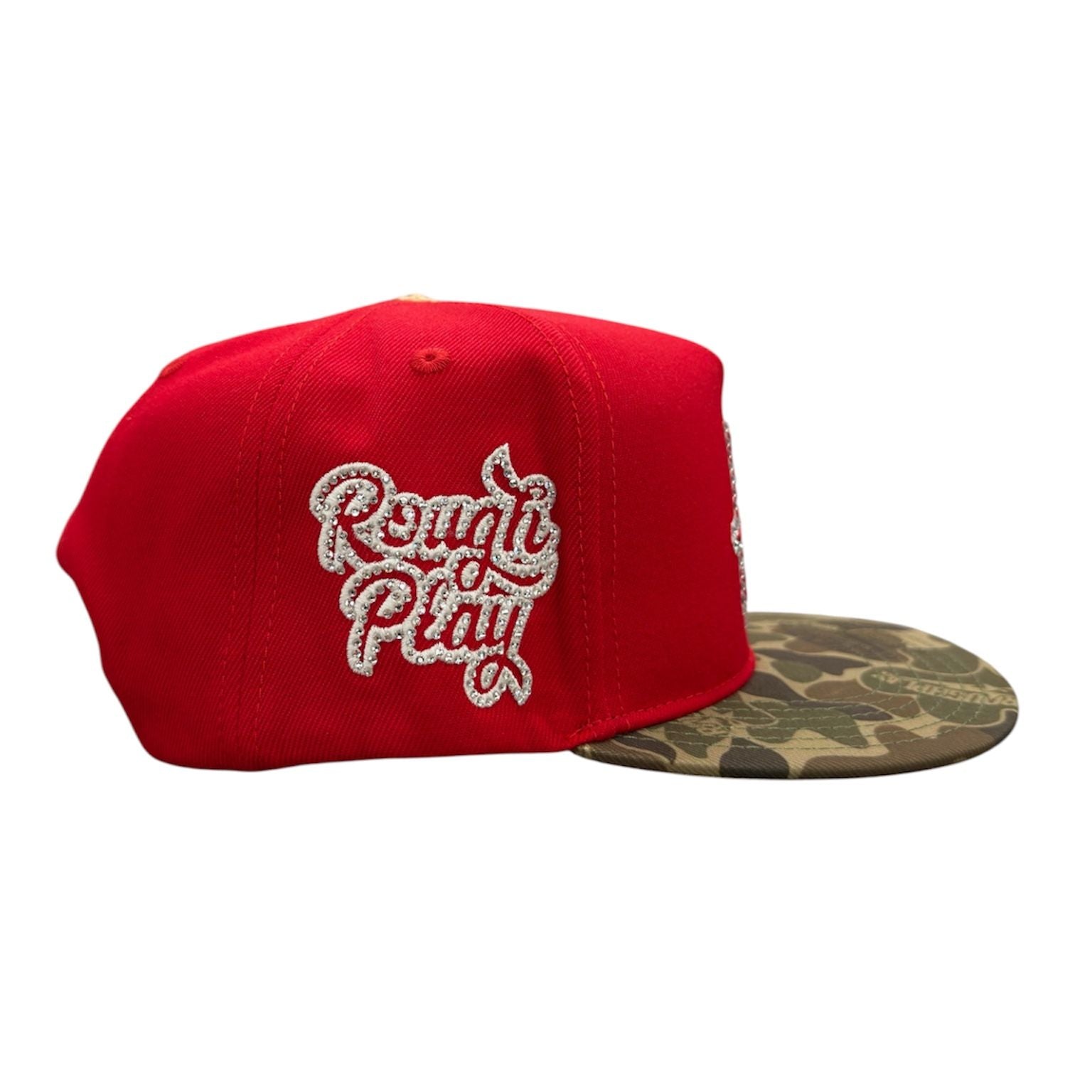 Roughplay Camo Snapback (Red)