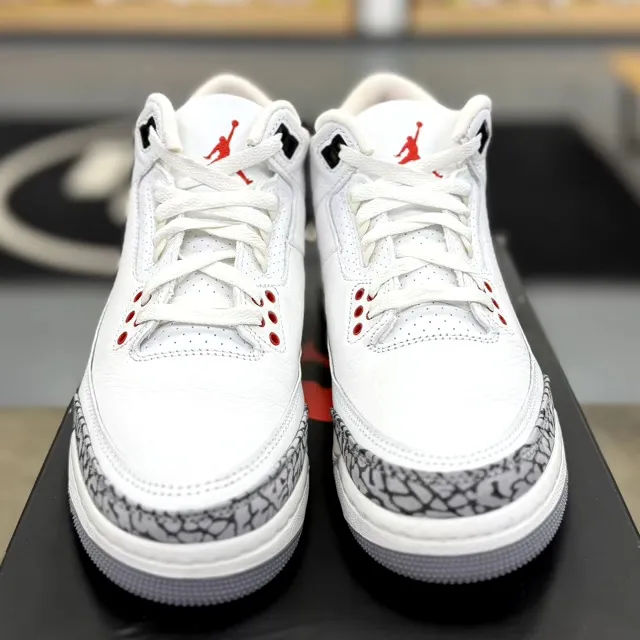 Jordan 3 Retro White Cement Reimagined (GS) - Preowned