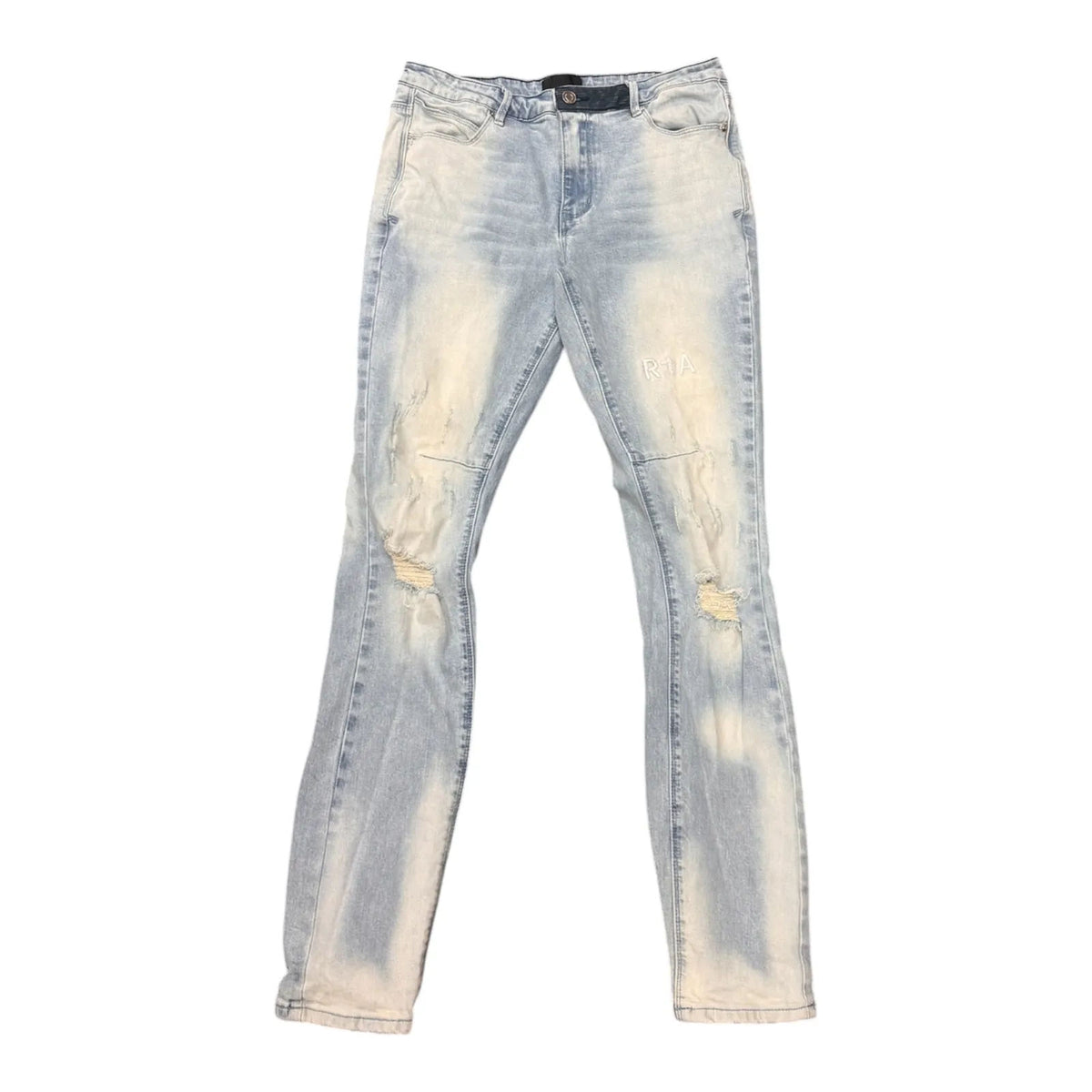 RTA Bryant Skinny Jeans (Blue Clouds) - Preowned