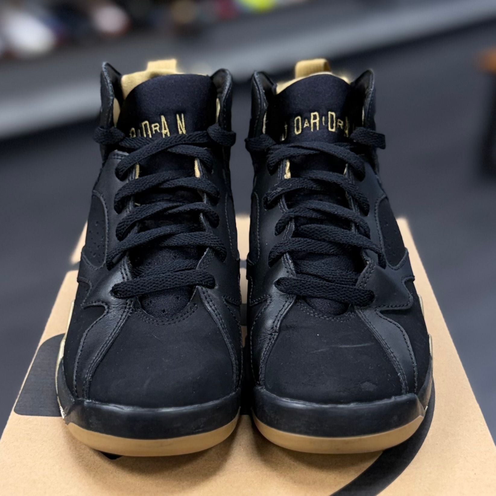 Jordan 7 Retro Golden Moments Pack (7) (GS) - Preowned