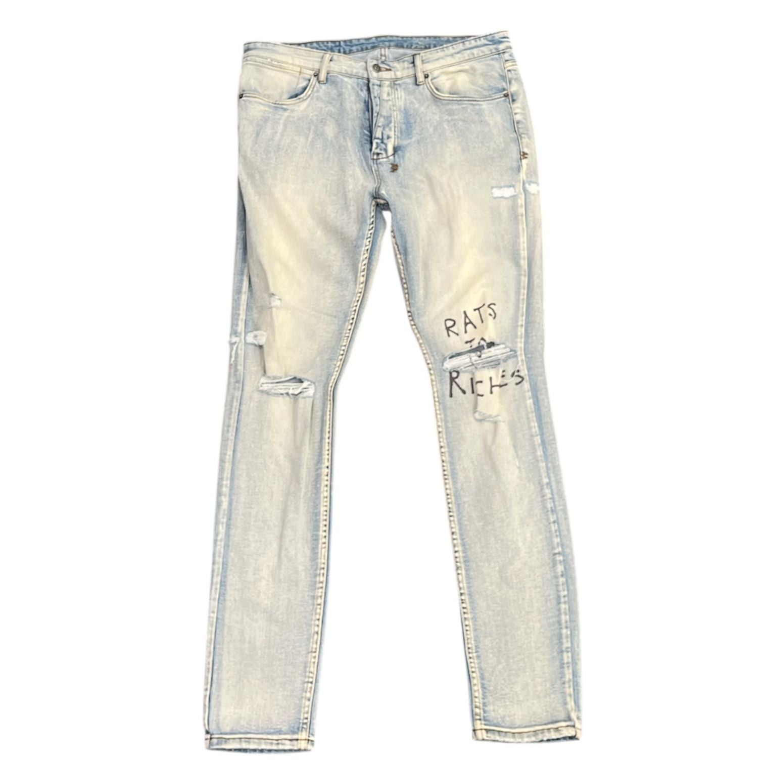 Ksubi Van Winkle Riches Jeans (Light Wash) - Preowned