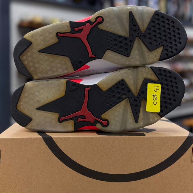 Jordan 6 Retro Infrared White (2014) - Preowned