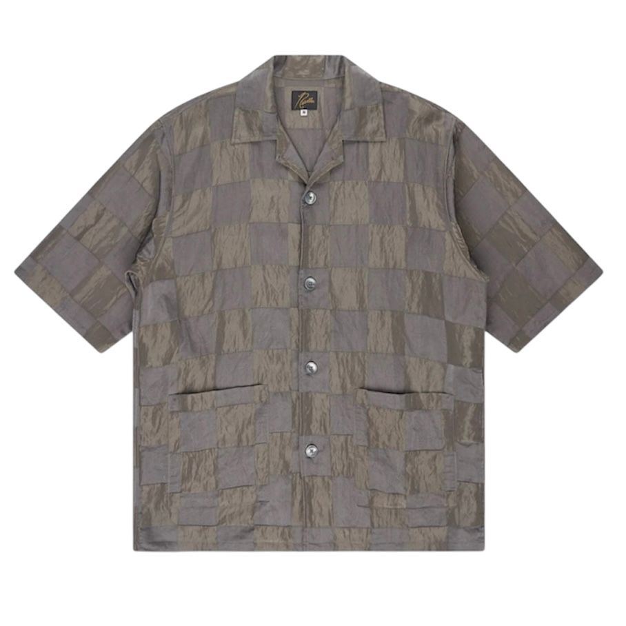 Needles Cabana Checkered Shirt (Grey)