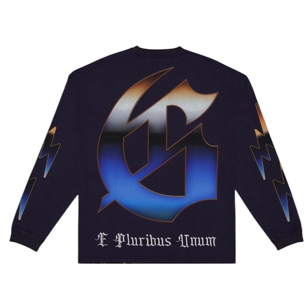 Godspeed Sputnik L/S Tee (Navy)