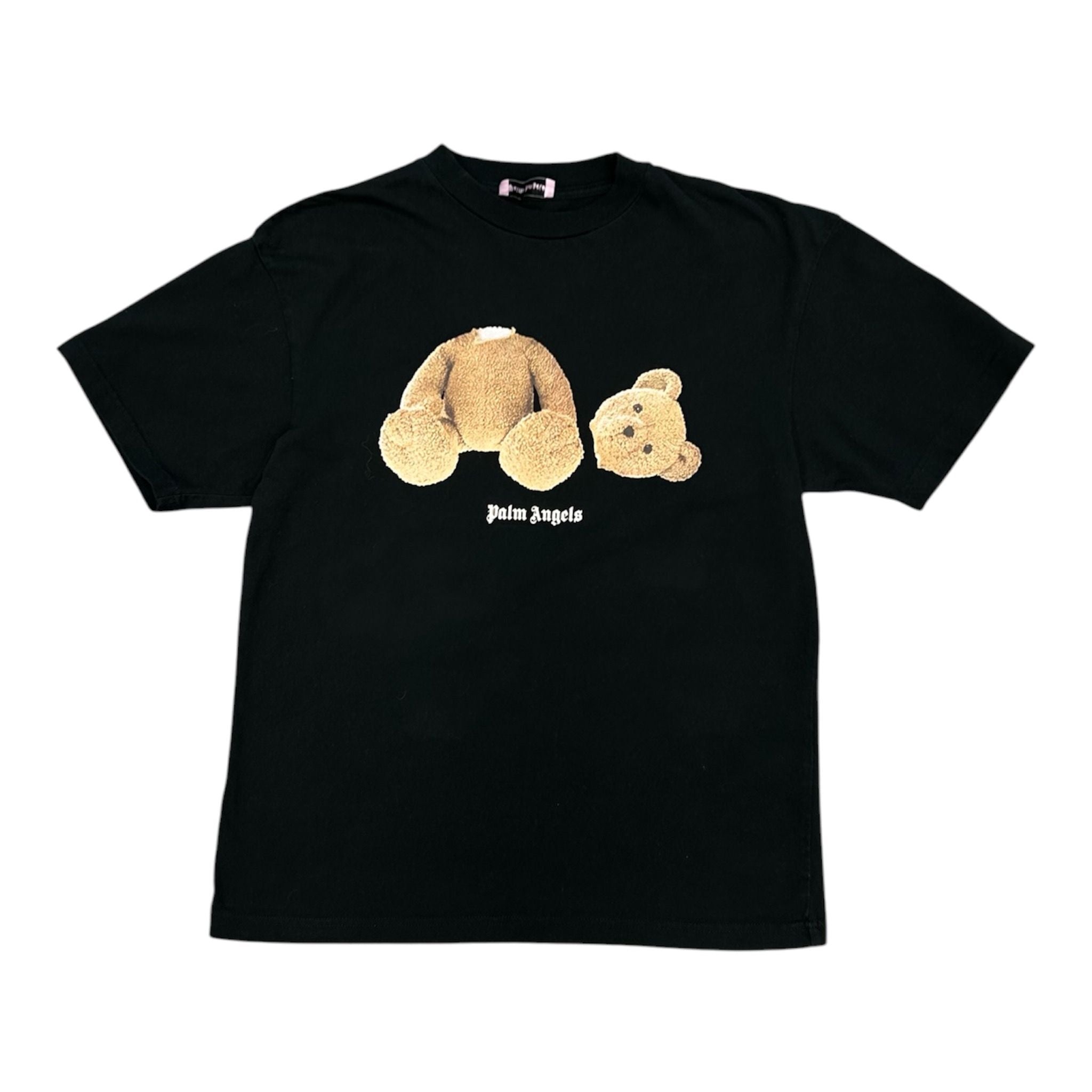 Palm Angels Teddy Bear T-shirt Black - Preowned