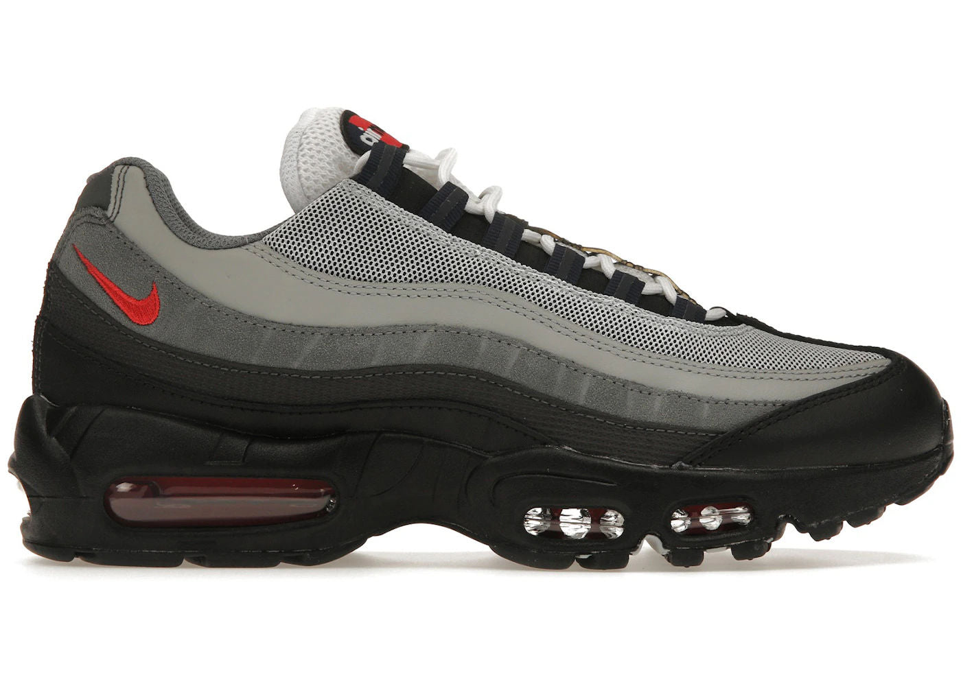 Nike Air Max 95 Track Red Smoke Grey