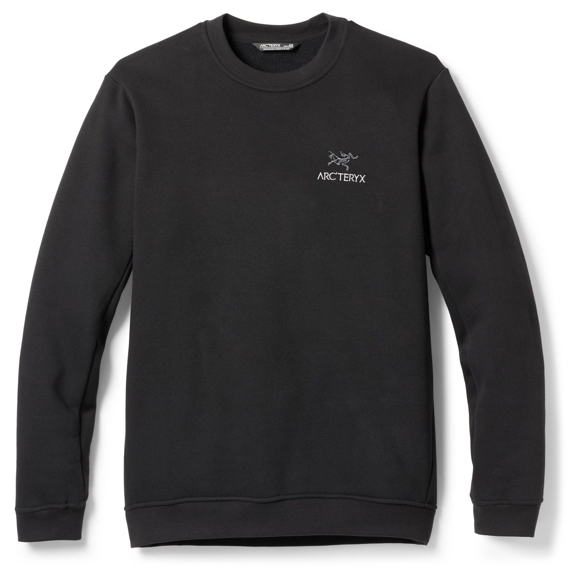 Arc'teryx Emblem Fleece Crewneck (Black)