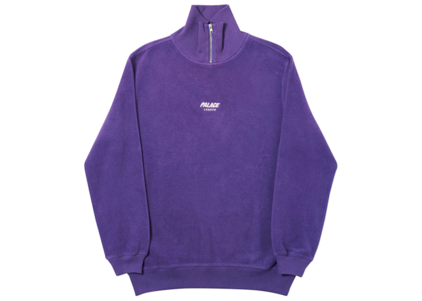 Palace Brusher Zip Neck Purple