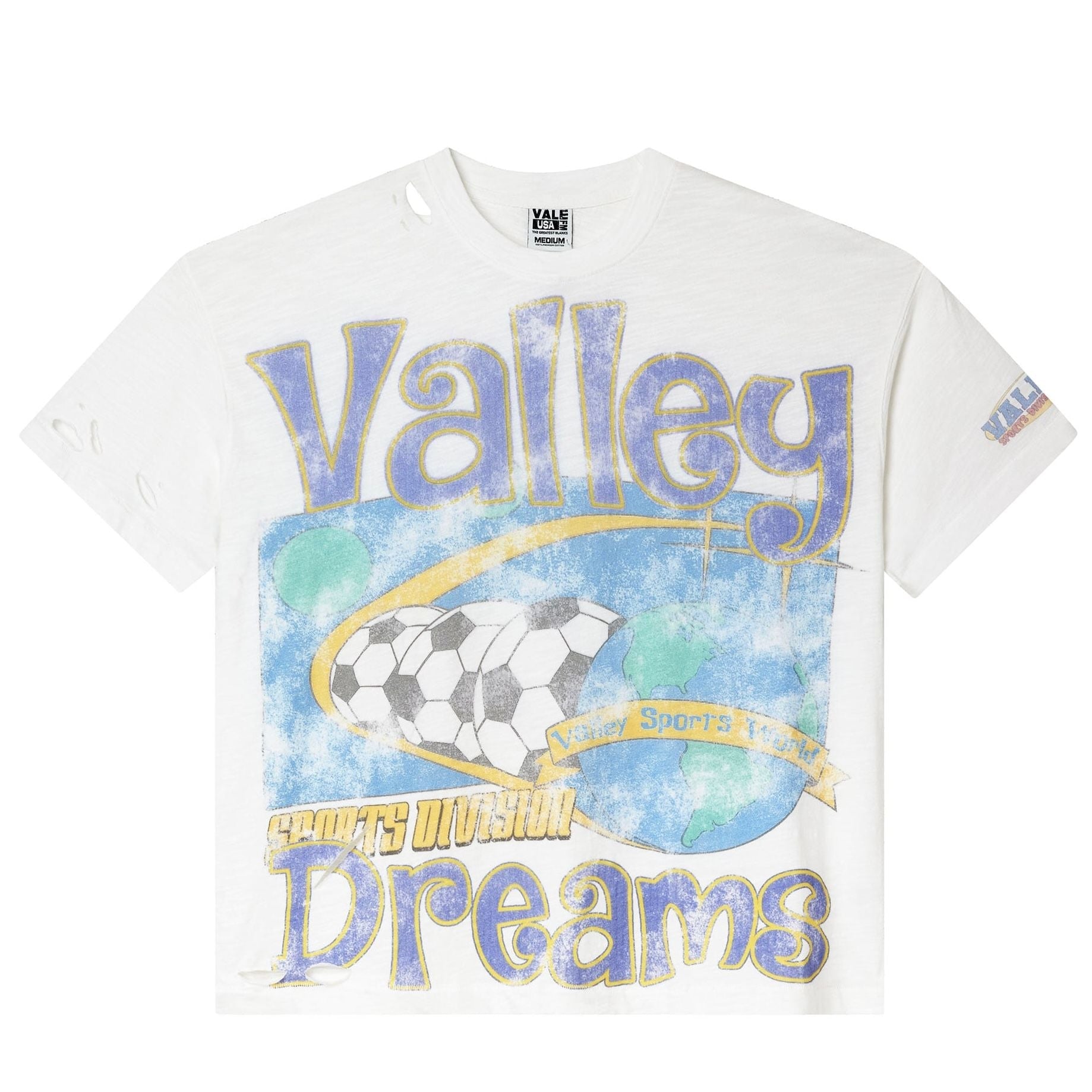 Vale Forever Futball Tee (White) - Preowned