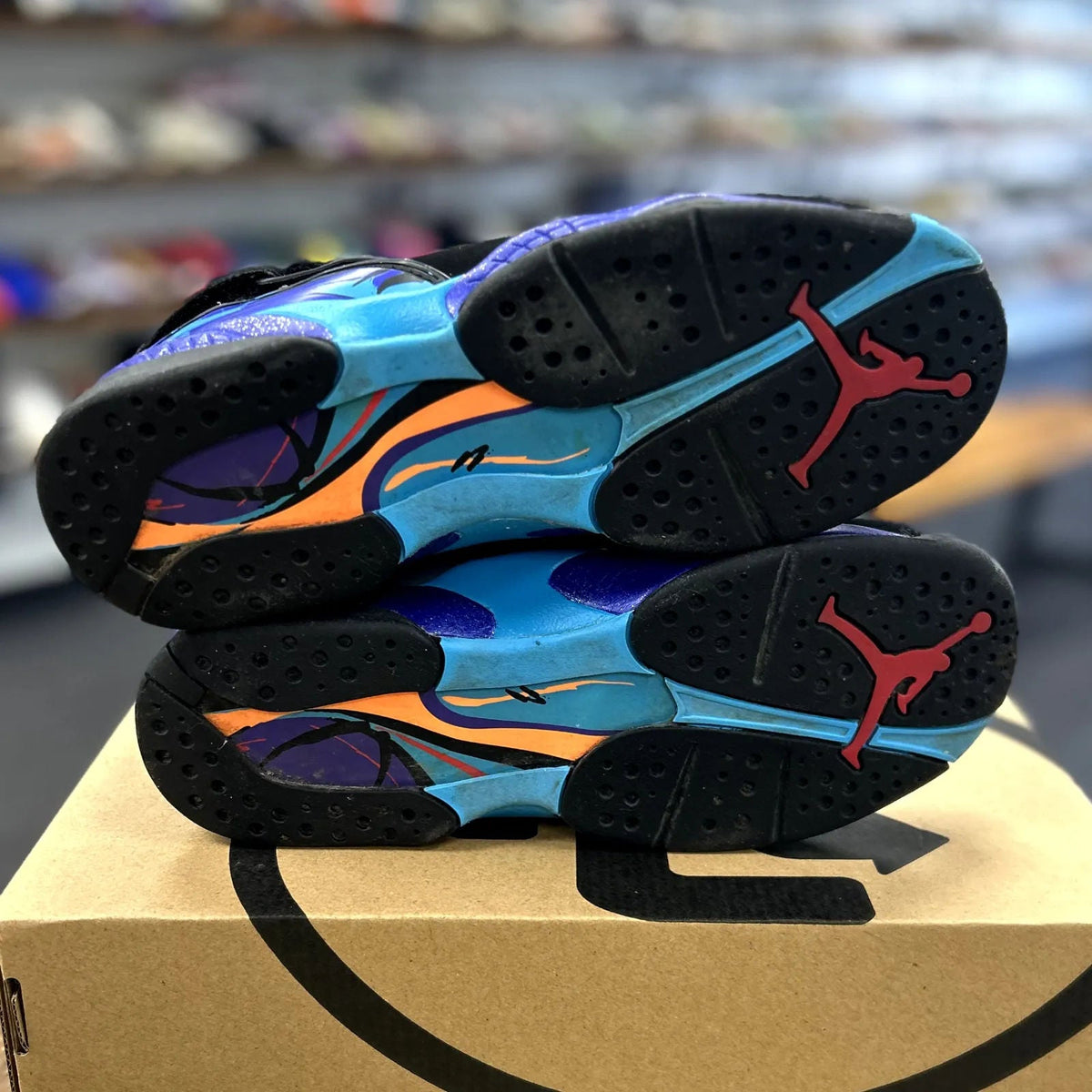 Jordan 8 Retro Aqua (2025) (GS) - Preowned