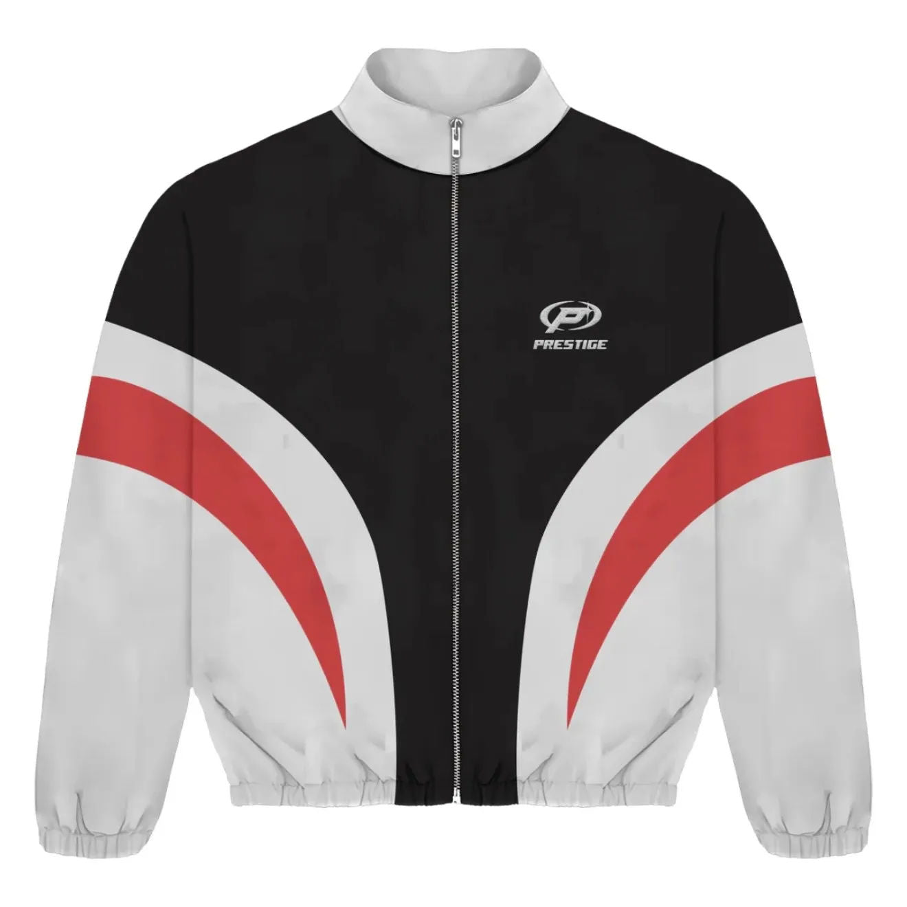Prestige Nylon Jacket (White/Red)