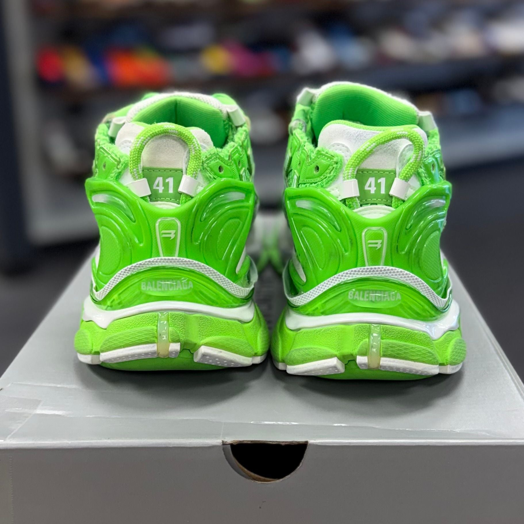 Balenciaga Runner Fluo Green - Preowned