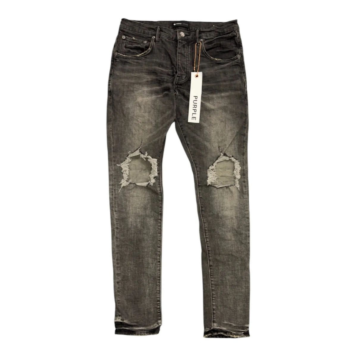 Purple Brand Blowout Jean (Washed Black) - Preowned