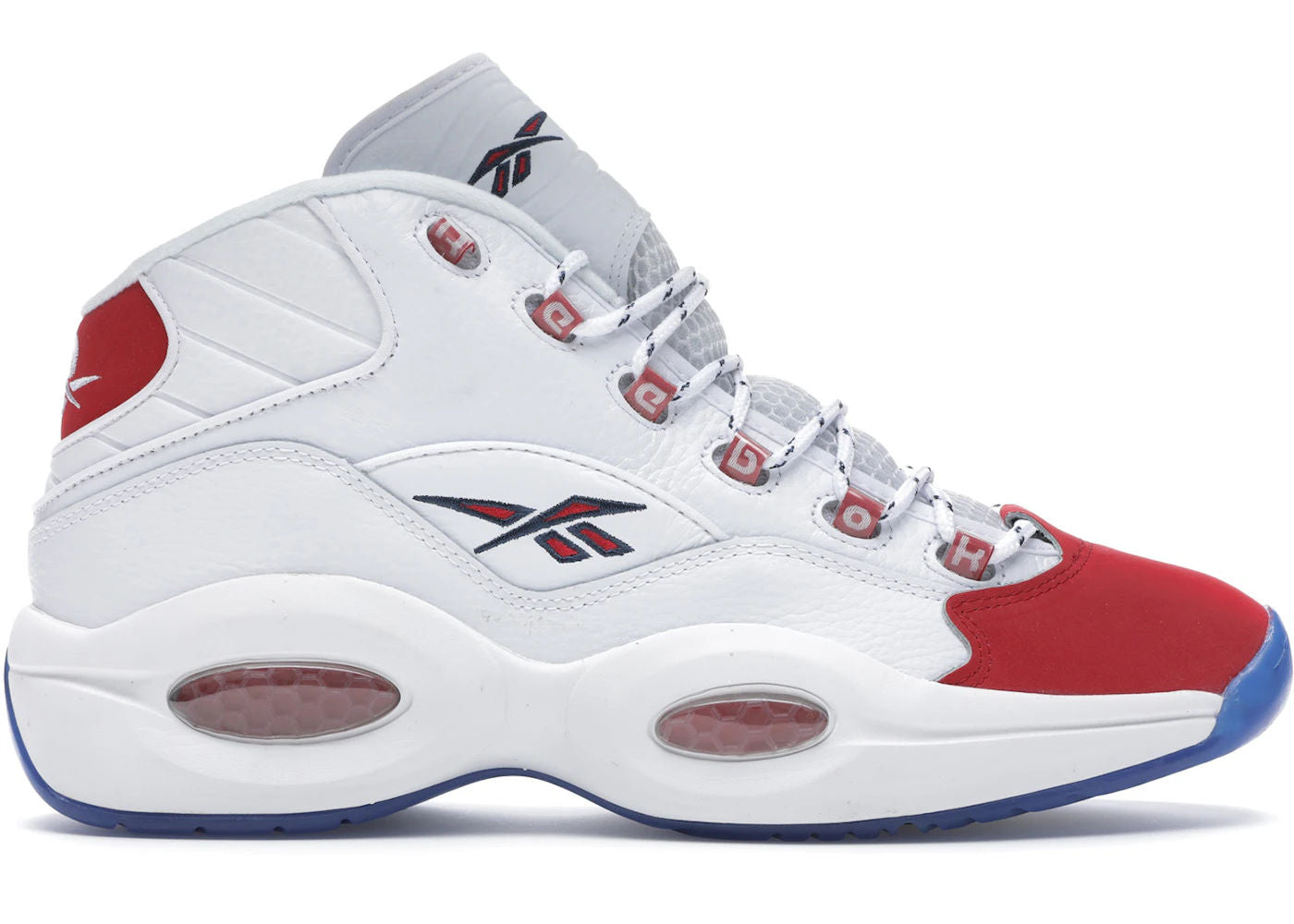 Reebok Question Mid Red Toe 25th Anniversary - Preowned