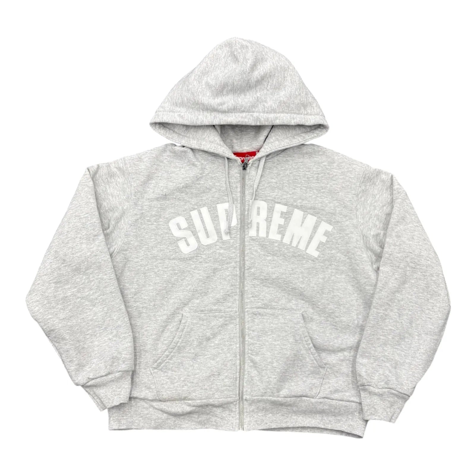 Supreme Arc Zip Hoodie (Light Heather) - Preowned