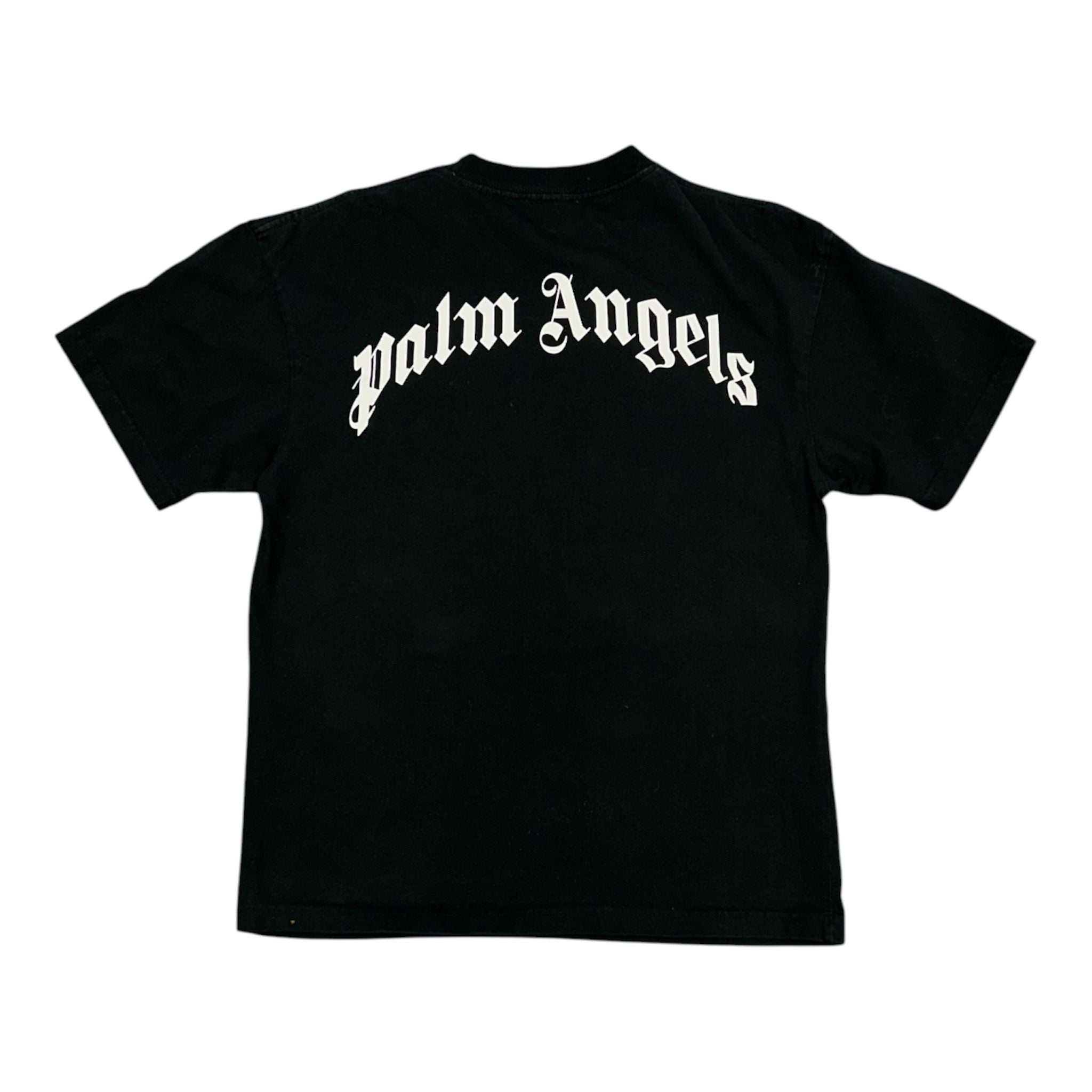 Palm Angels Teddy Bear T-shirt Black - Preowned