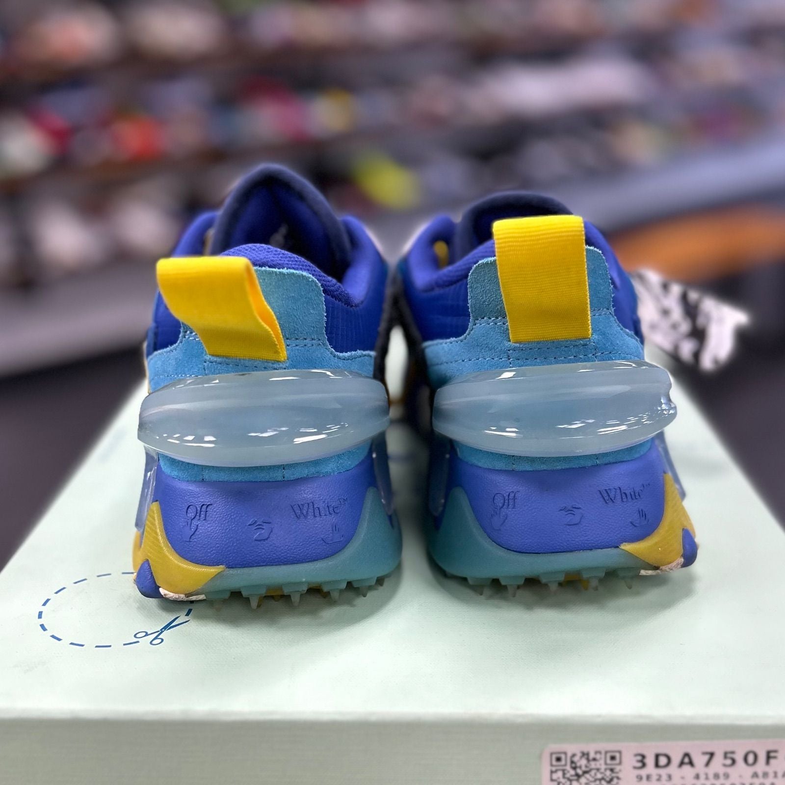 Off-White Odsy-2000 Blue Yellow - Preowned
