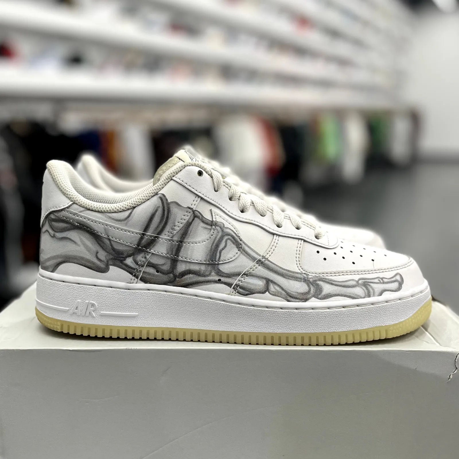 Nike Air Force 1 Low Skeleton Halloween (2018) - Preowned