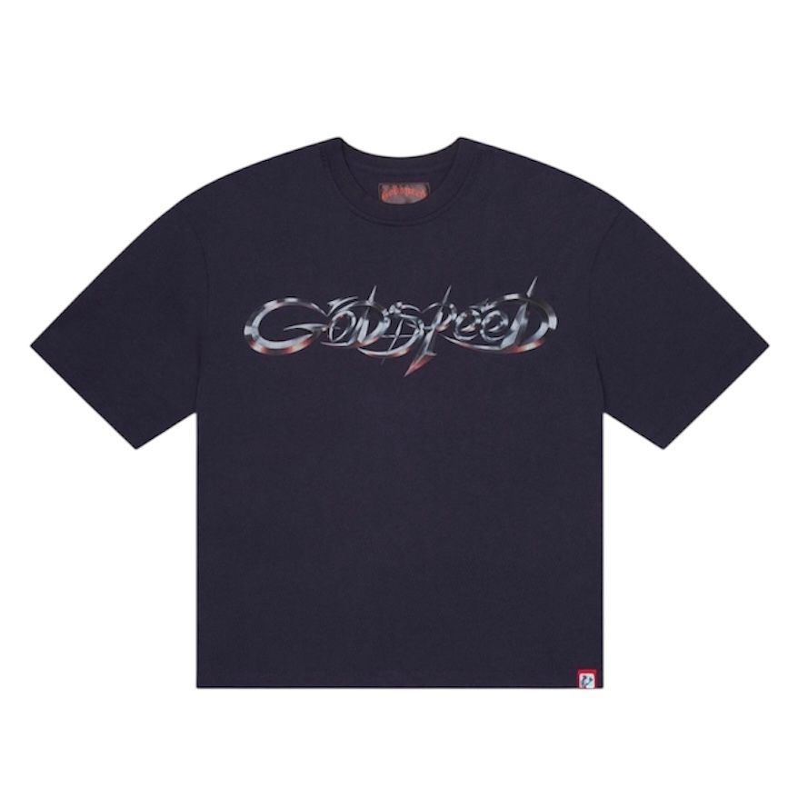 Godspeed New Age Logo Tee (Navy)