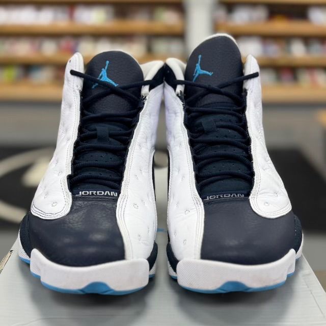 Jordan 13 Retro Obsidian Powder Blue White - Preowned