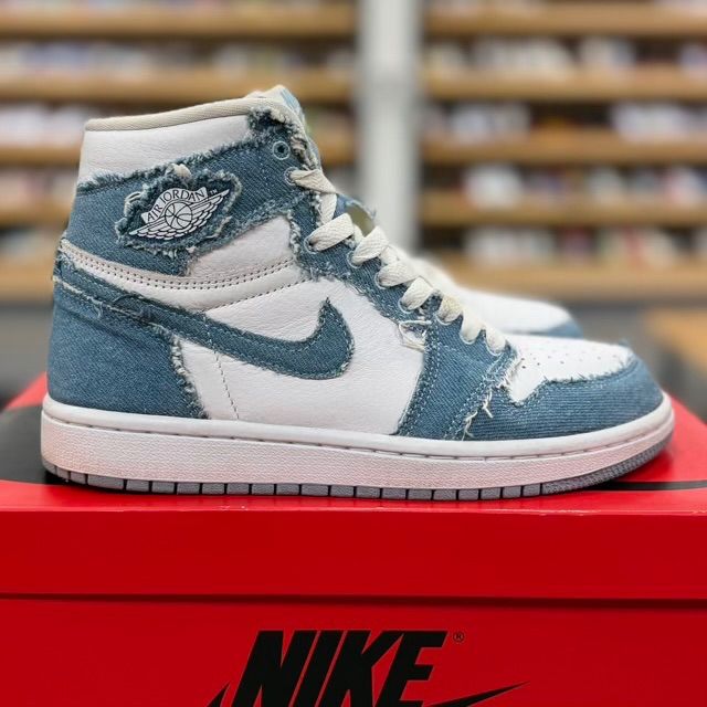 Jordan 1 Retro High OG Denim (Women's) - Preowned