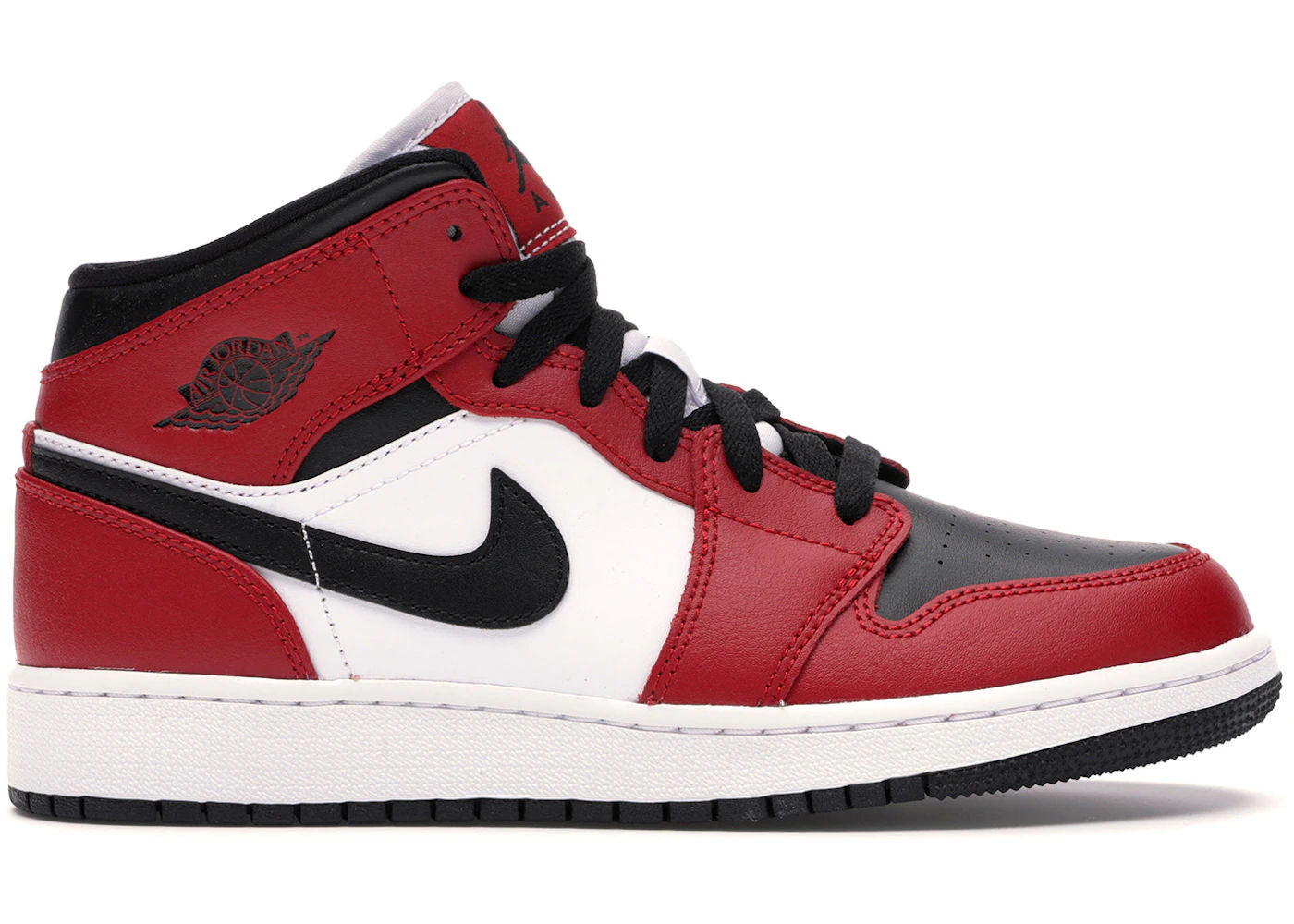Jordan 1 Mid Chicago Black Toe (GS) - Preowned