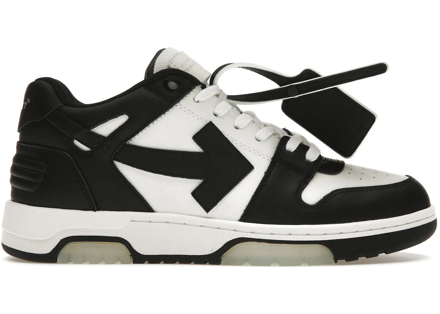Off-White Out Of Office Calf Leather Panda - Preowned