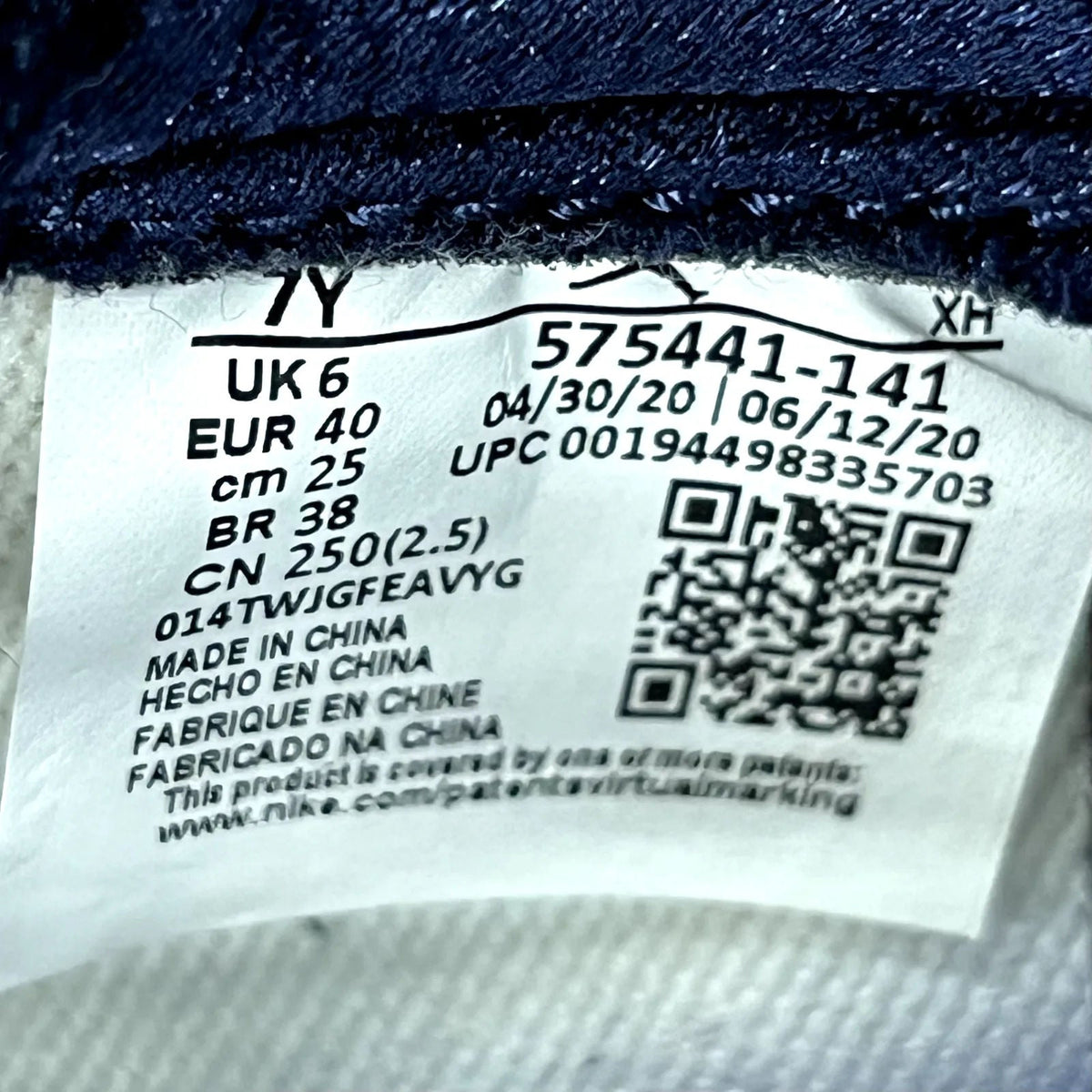Jordan 1 Retro High CO Japan Midnight Navy (GS) - Preowned