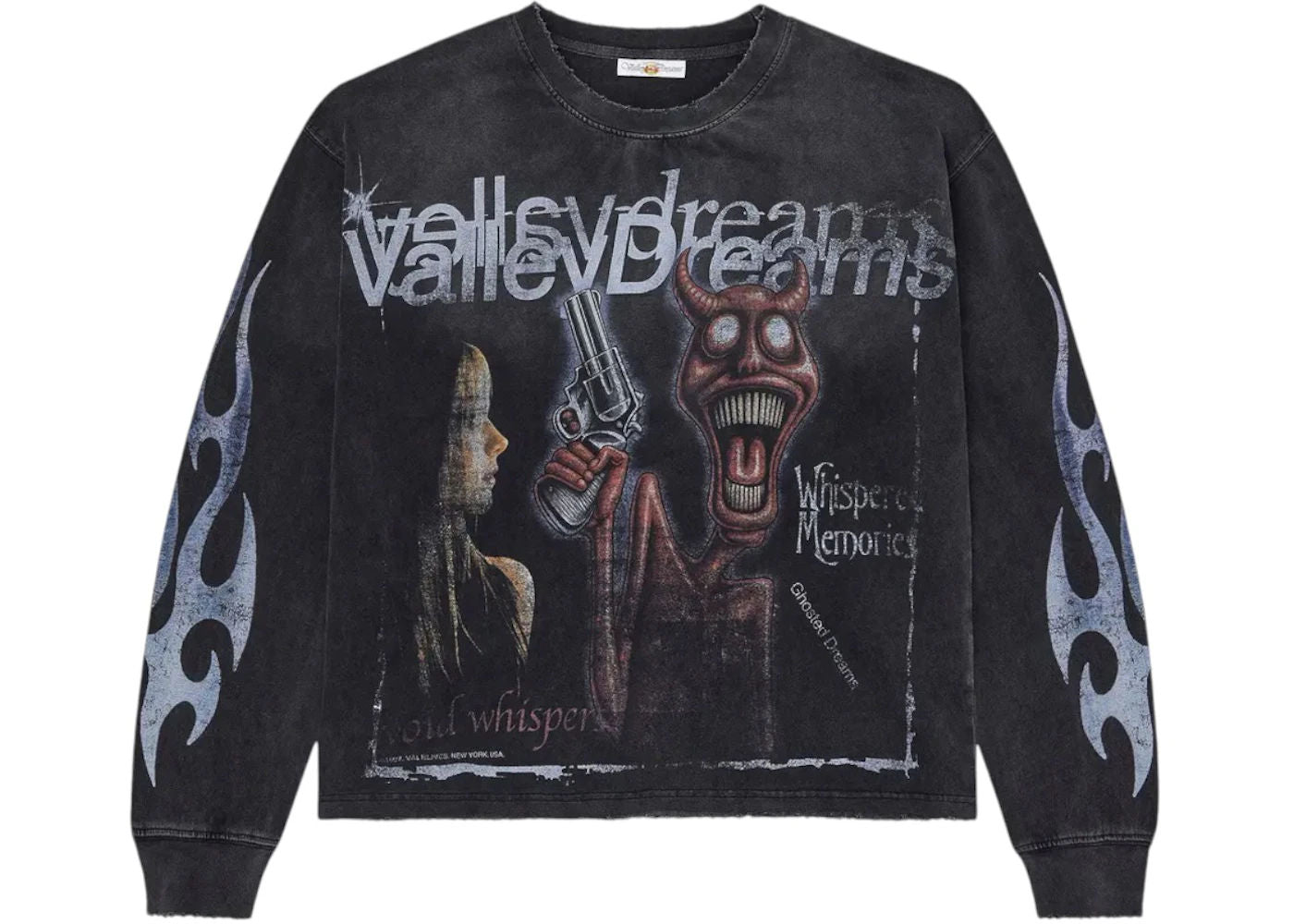 Vale Forever Psychopath L/S T-shirt Black - Preowned