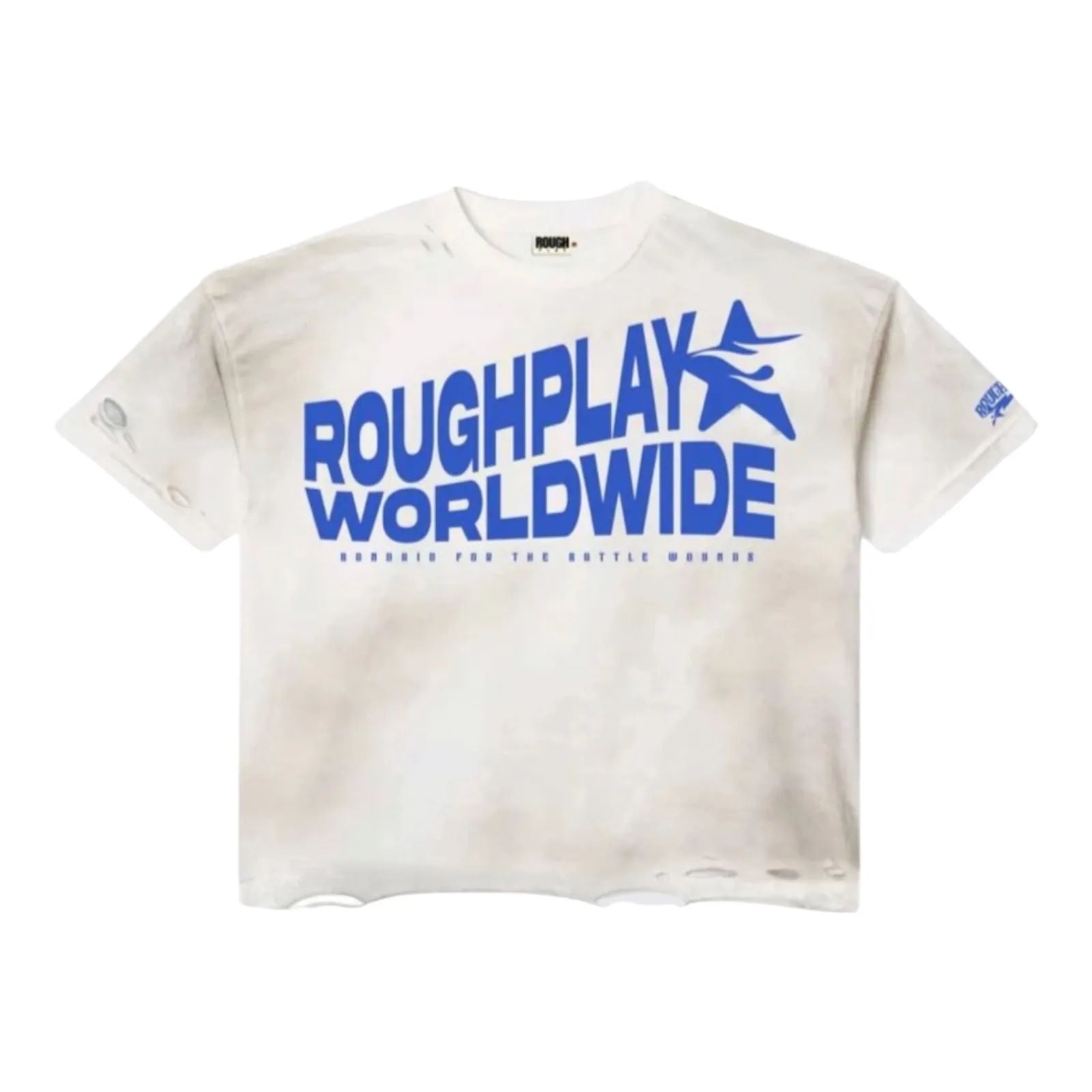 Roughplay Worldwide Tee (White/Royal)