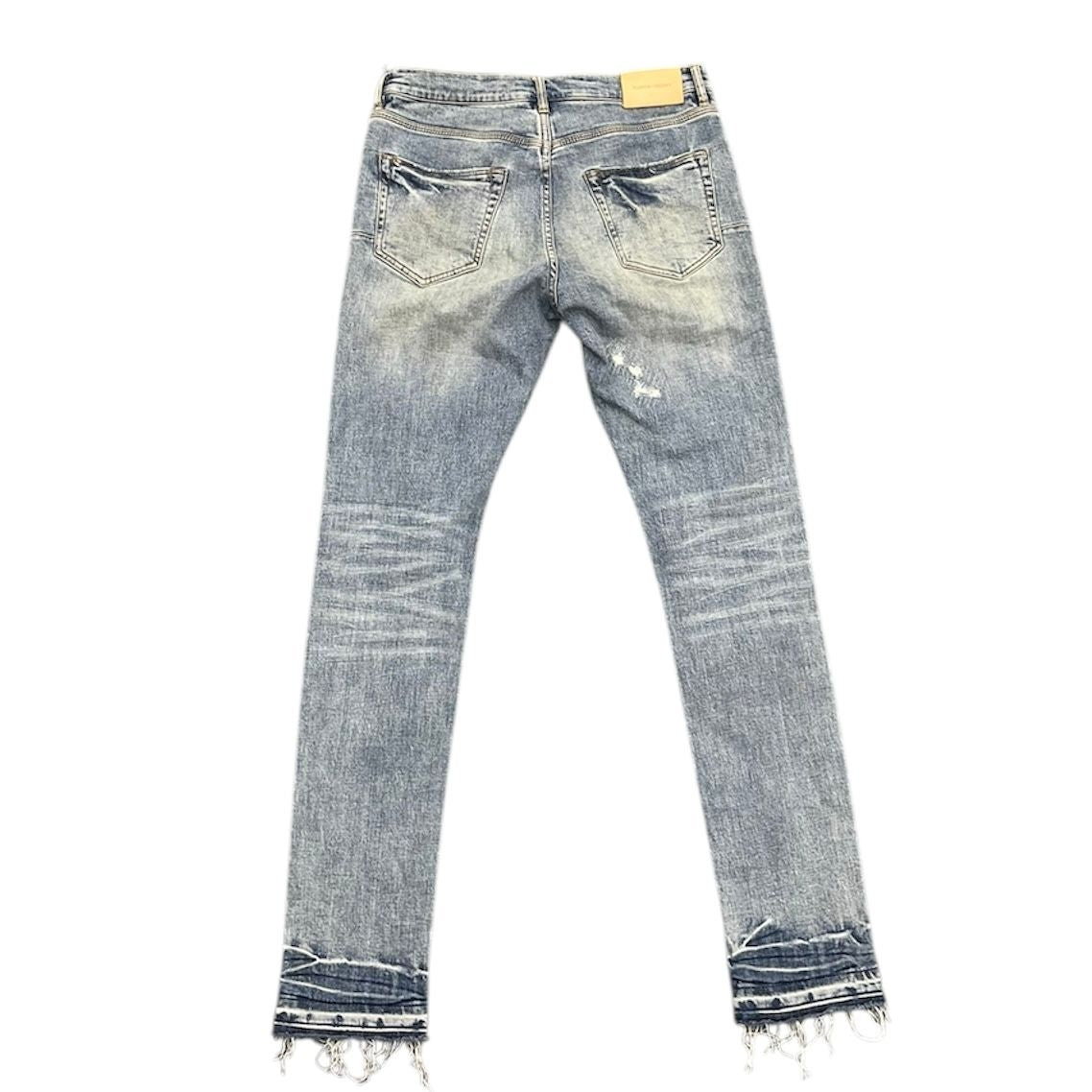 Purple Brand P001 Vintage Distressed Jean (Light Indigo) - Preowned