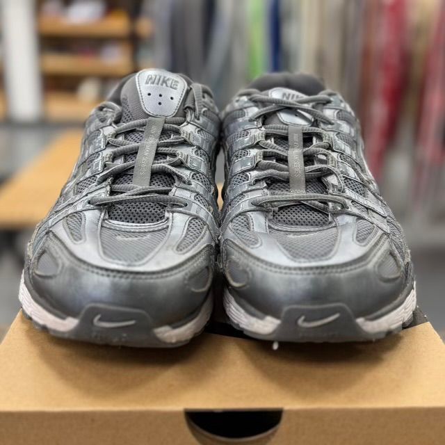 Nike P-6000 Metallic Cool Grey - Preowned