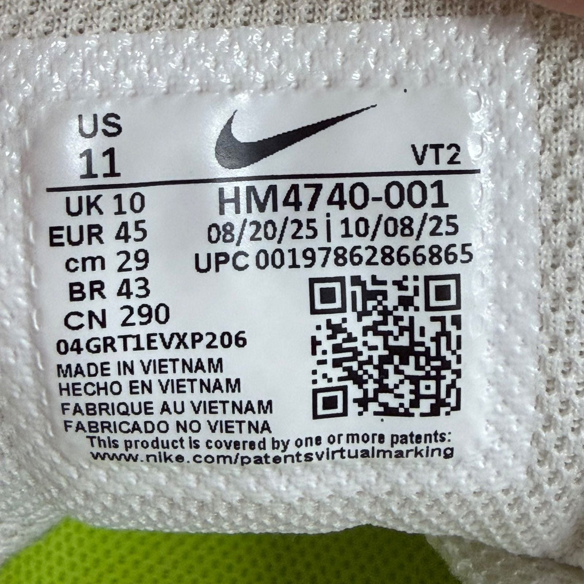 Nike Air Max 95 OG Big Bubble Neon (2025/2026) - Preowned