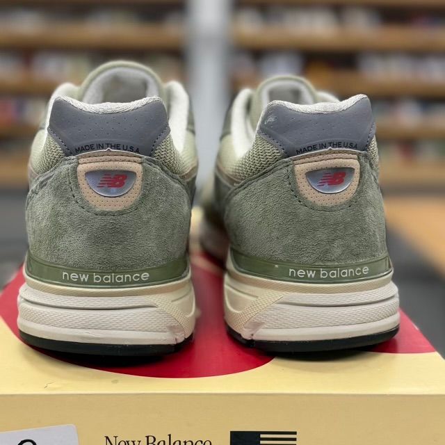 New Balance 990v4 MiUSA Teddy Santis Olive Incense - Preowned