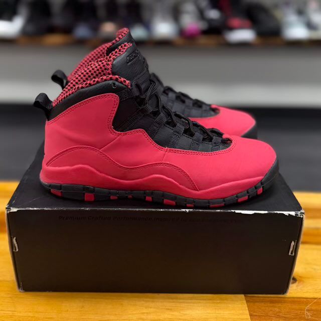 Jordan 10 Retro Fusion Red (GS) - Preowned