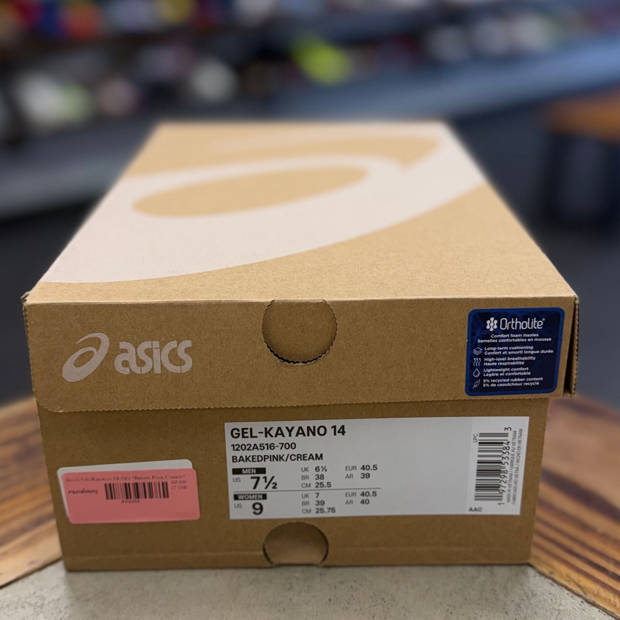 BRAND NEW STEAL - ASICS Gel-Kayano 14 Baked Pink Cream (Women's)