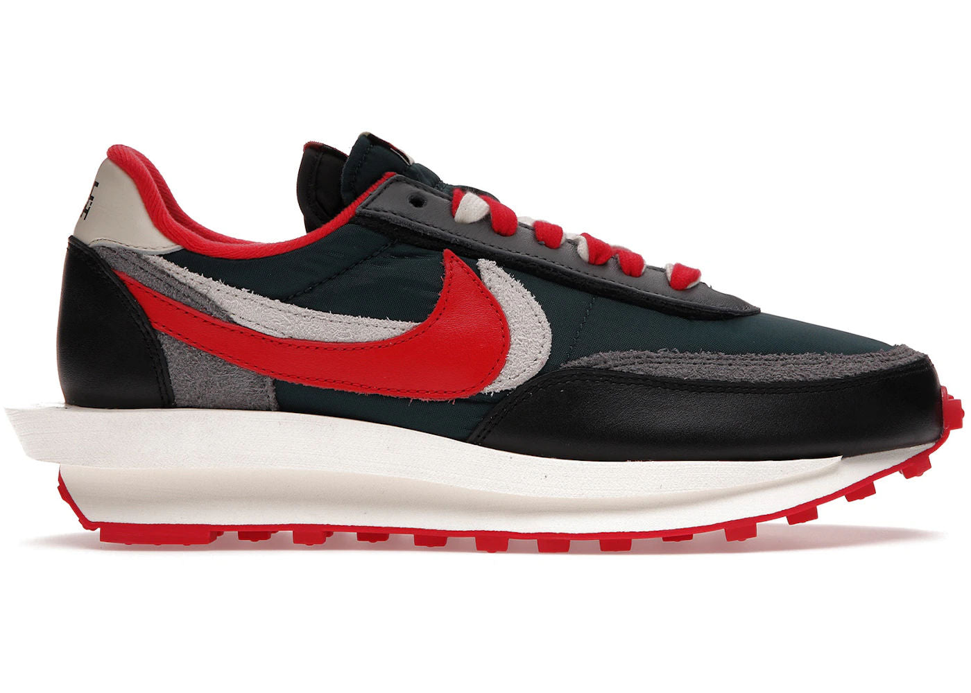 Nike LD Waffle sacai Undercover Midnight Spruce University Red - Preowned