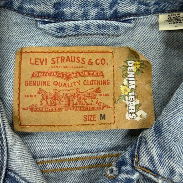 Denim Tears Levis Denim Jacket (Light Wash) - Preowned