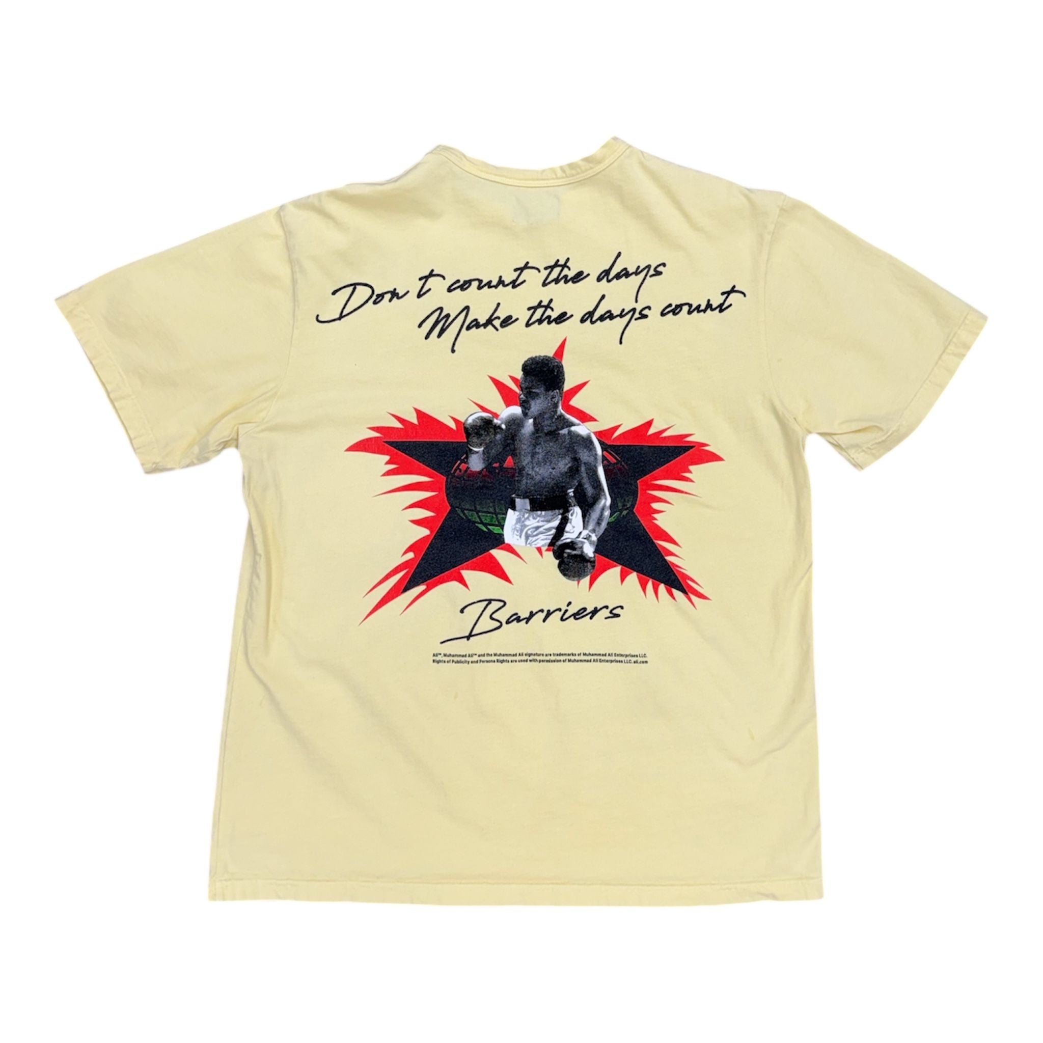 Barriers "Ali" T-Shirt (Yellow) - Preowned