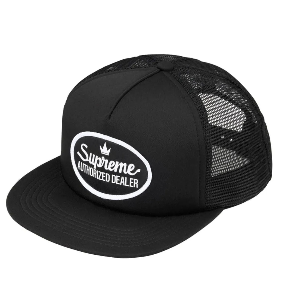 Supreme Authorized Mesh 5-Panel Black