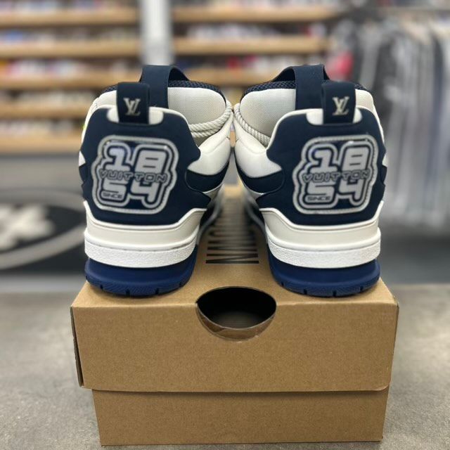 Louis Vuitton Skate Trainer Marine - Preowned