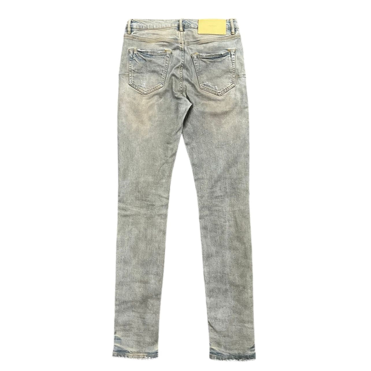 Purple Brand Light Dirty Wax Jeans Light Indigo - Preowned