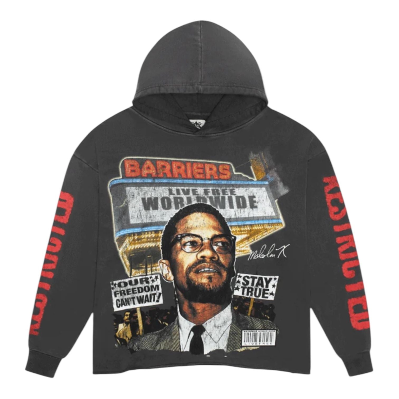 Barriers "Apollo" Hoodie (Washed Black)